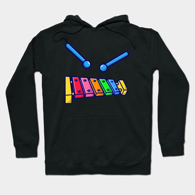 Marching Bells Cartoon Hoodie by Catalyst Labs